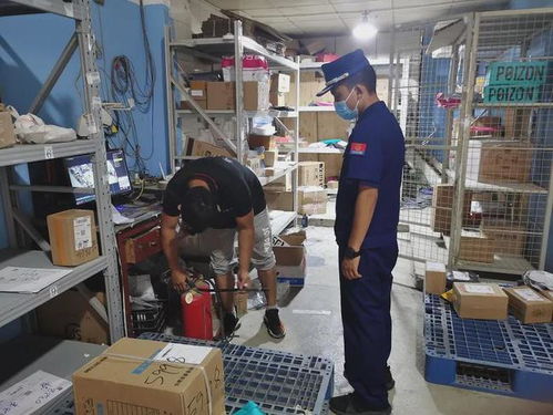 貢山消防積極開展轄區快遞行業消防安全檢查